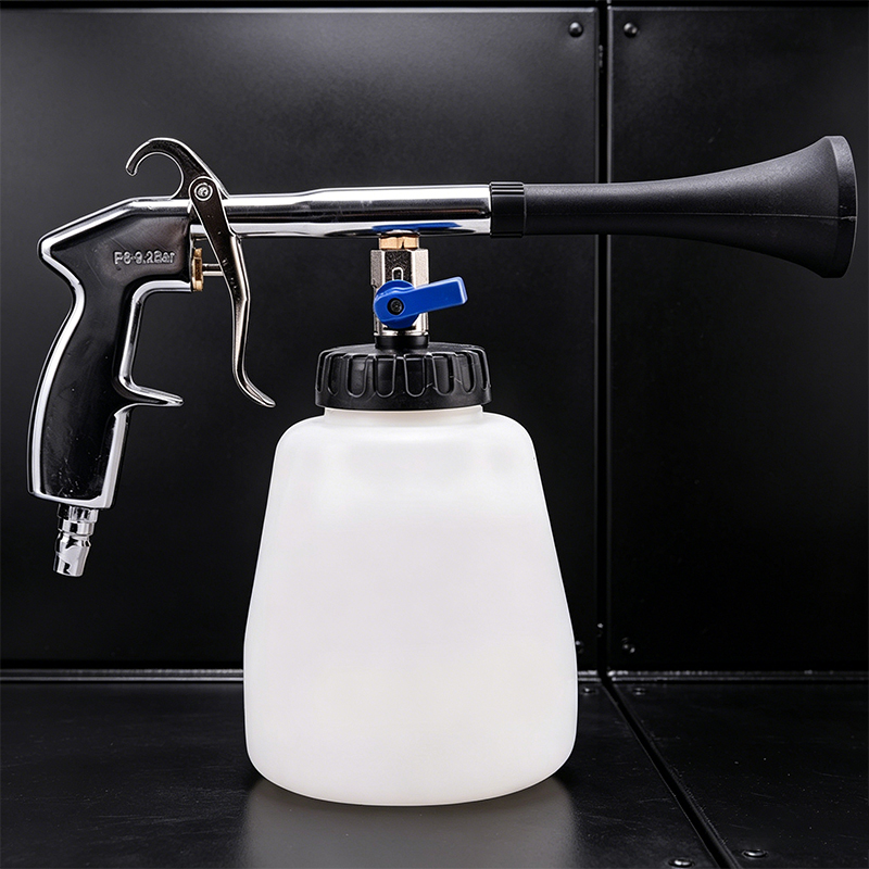 Foam Cannon Car Wash - Pistol Pembersih Busa dengan Sikat Mesin