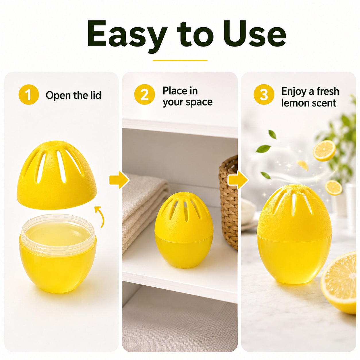 Penghilang Bau Lemon Fresh Egg - Odor Eliminator Car ulasan dan harga