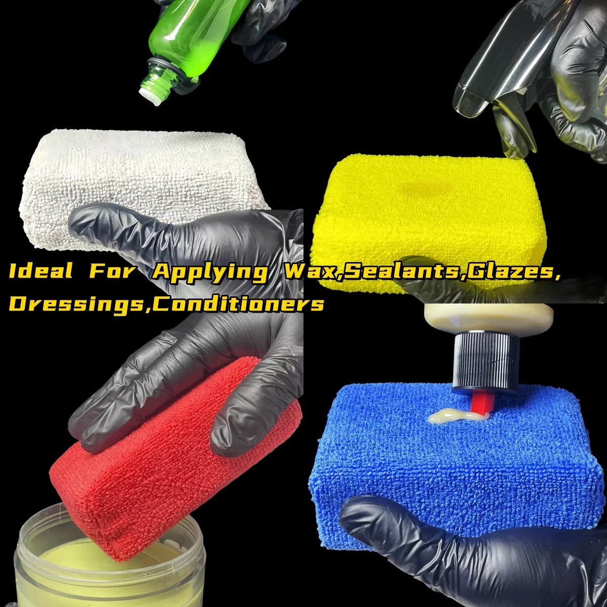 8 Buah Bantalan Aplikator Lili - Wax Applicator Pad ulasan dan harga