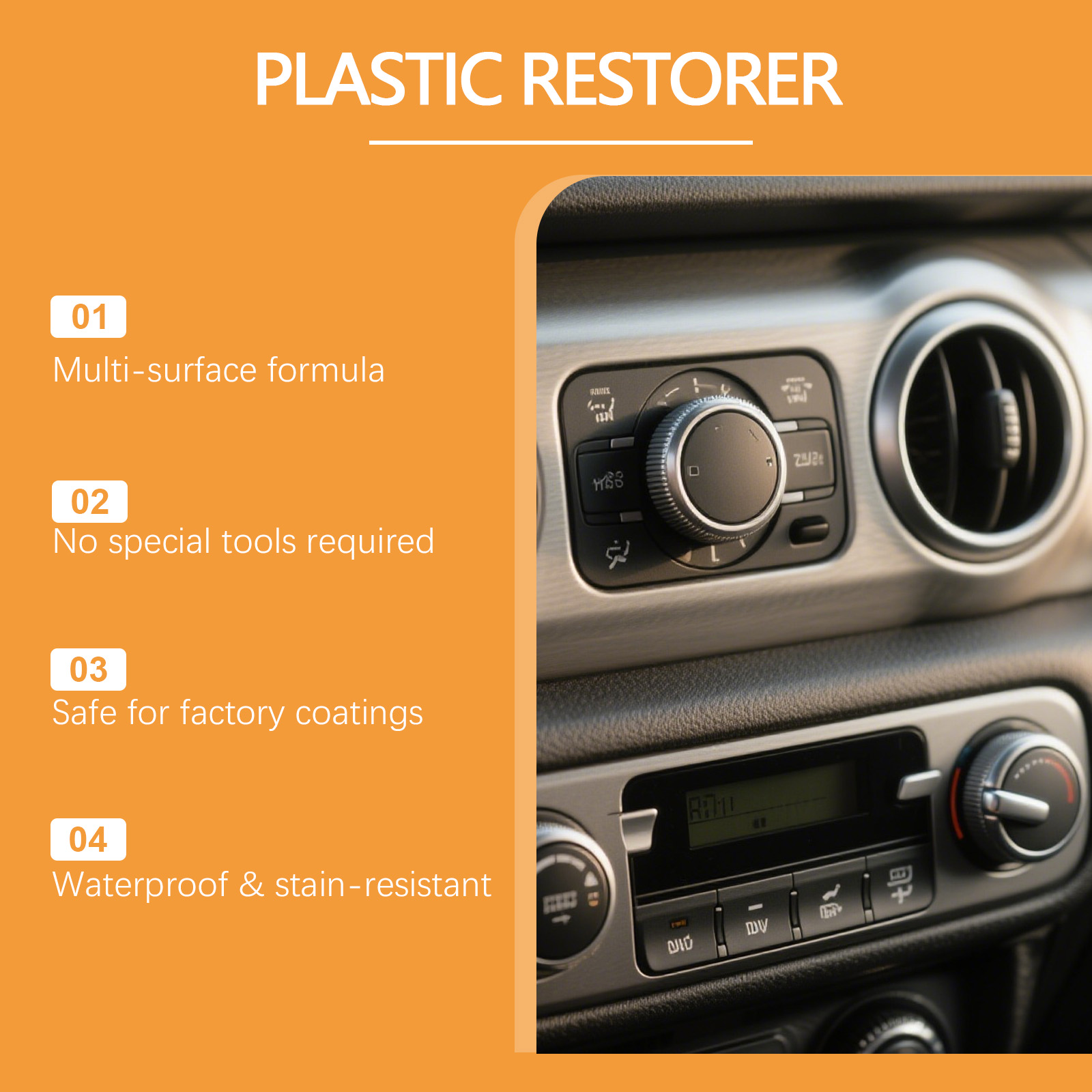 Pasta Pemulih Plastik Otomotif - Leather Cleaner Interior ulasan dan harga