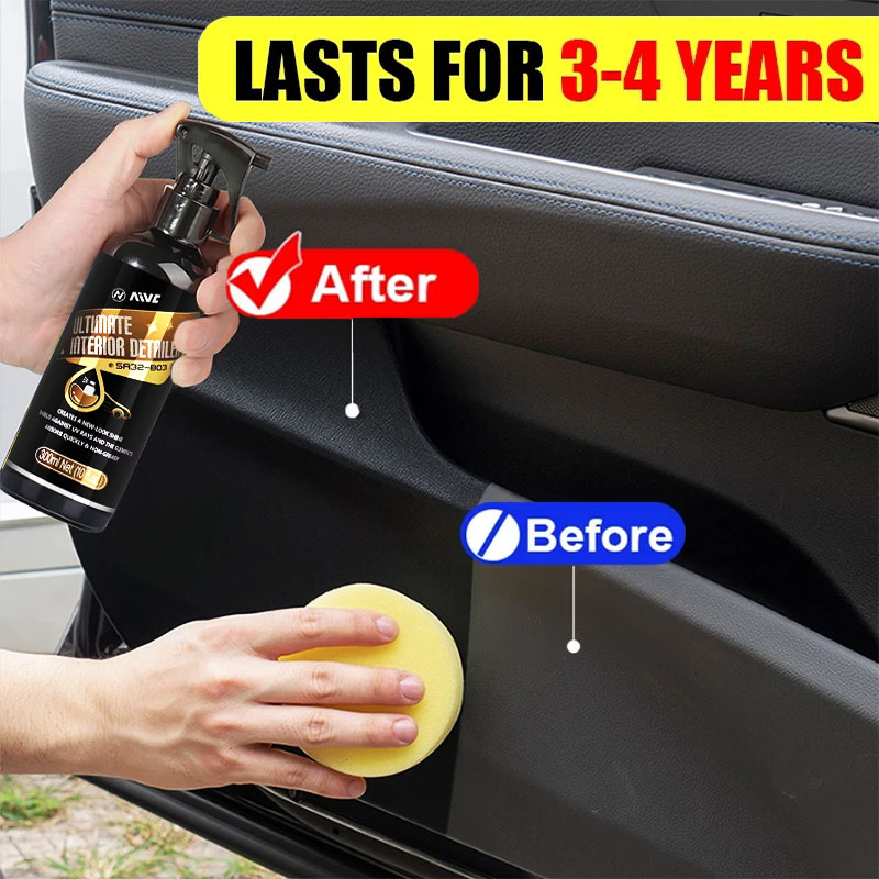 Pemulih Plastik Mobil, Pelapis - Leather Cleaner Interior ulasan dan harga