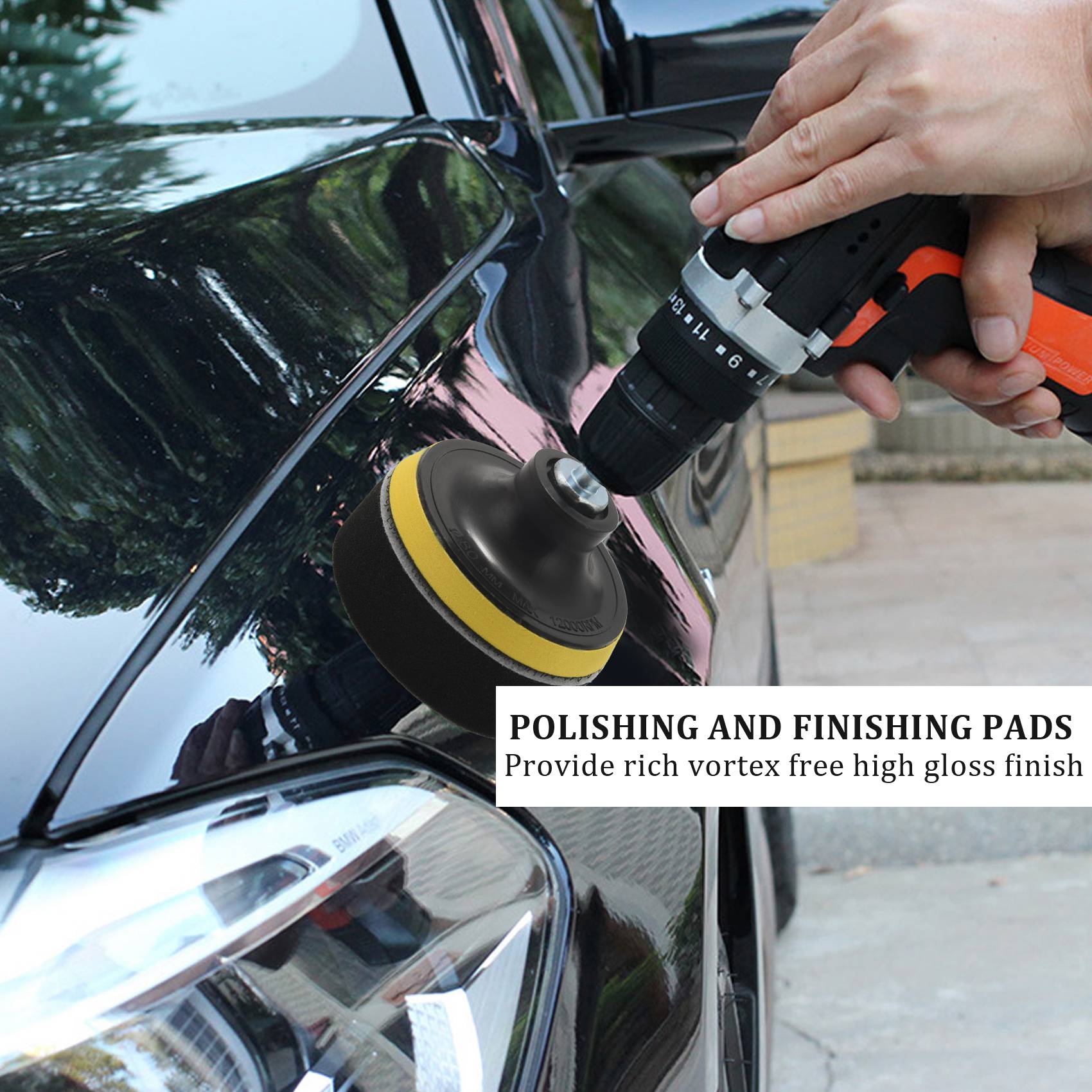BAAG-11Pcs Set Bantalan Poles  - Polish Pad Set Buffer ulasan dan harga