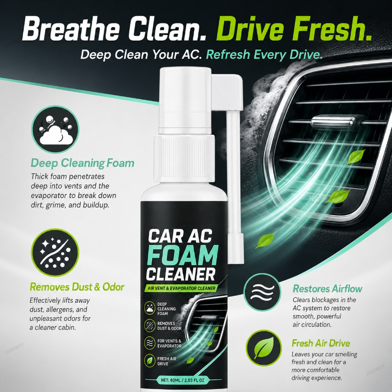 Semprotan Pembersih Busa Antib - Odor Eliminator Car ulasan dan harga