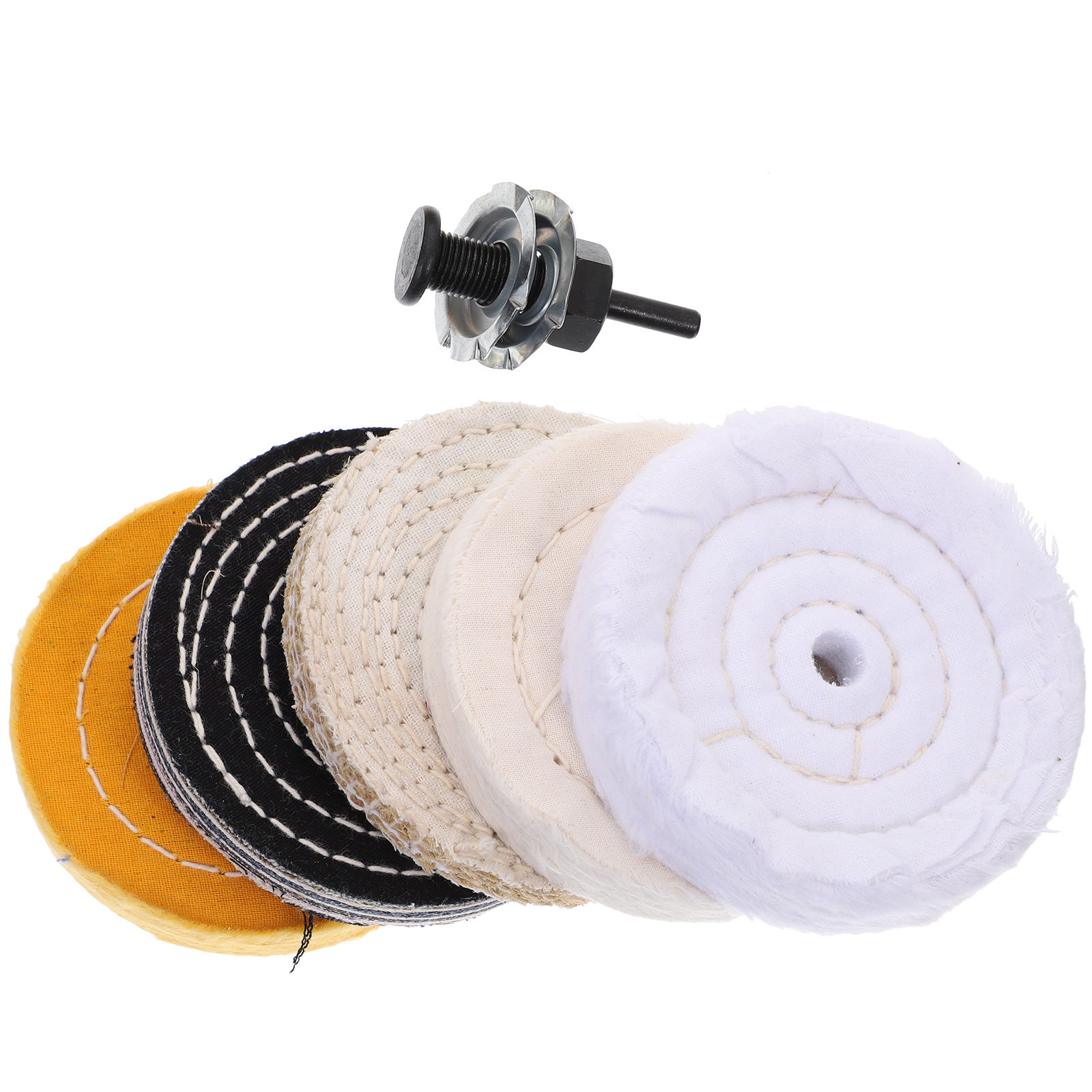 1 Set Roda Poles untuk Bor, Ba - Polish Pad Set Buffer ulasan dan harga